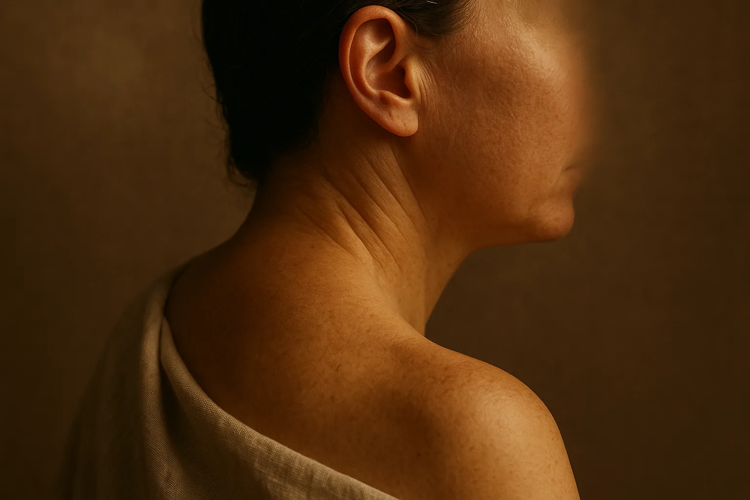 Dr Rakib performing a XERF skin tightening treatment