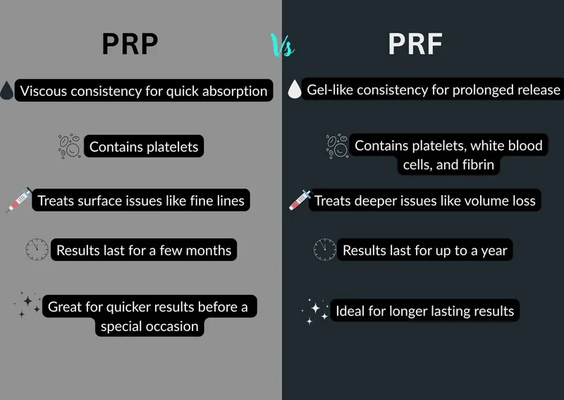 PRP vs PRF